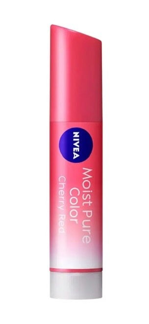 モイストピュアカラーリップ/ニベア/リップクリームを使ったクチコミ(1枚目)