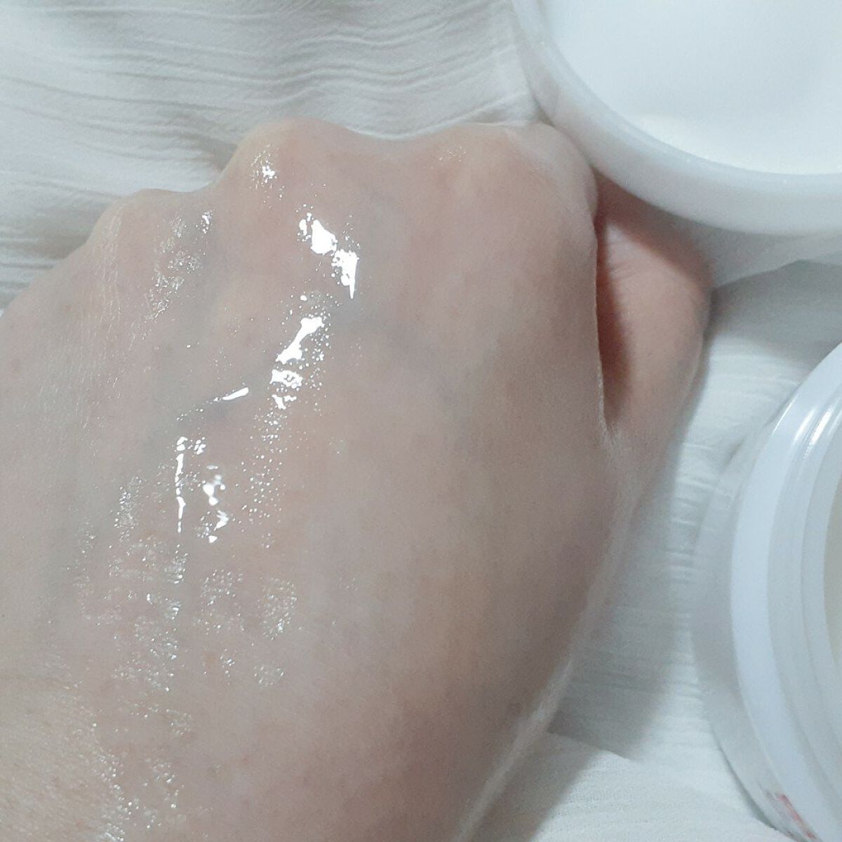 とろんと濃ジェル エンリッチ NC /なめらか本舗/オールインワン化粧品を使ったクチコミ(4枚目)