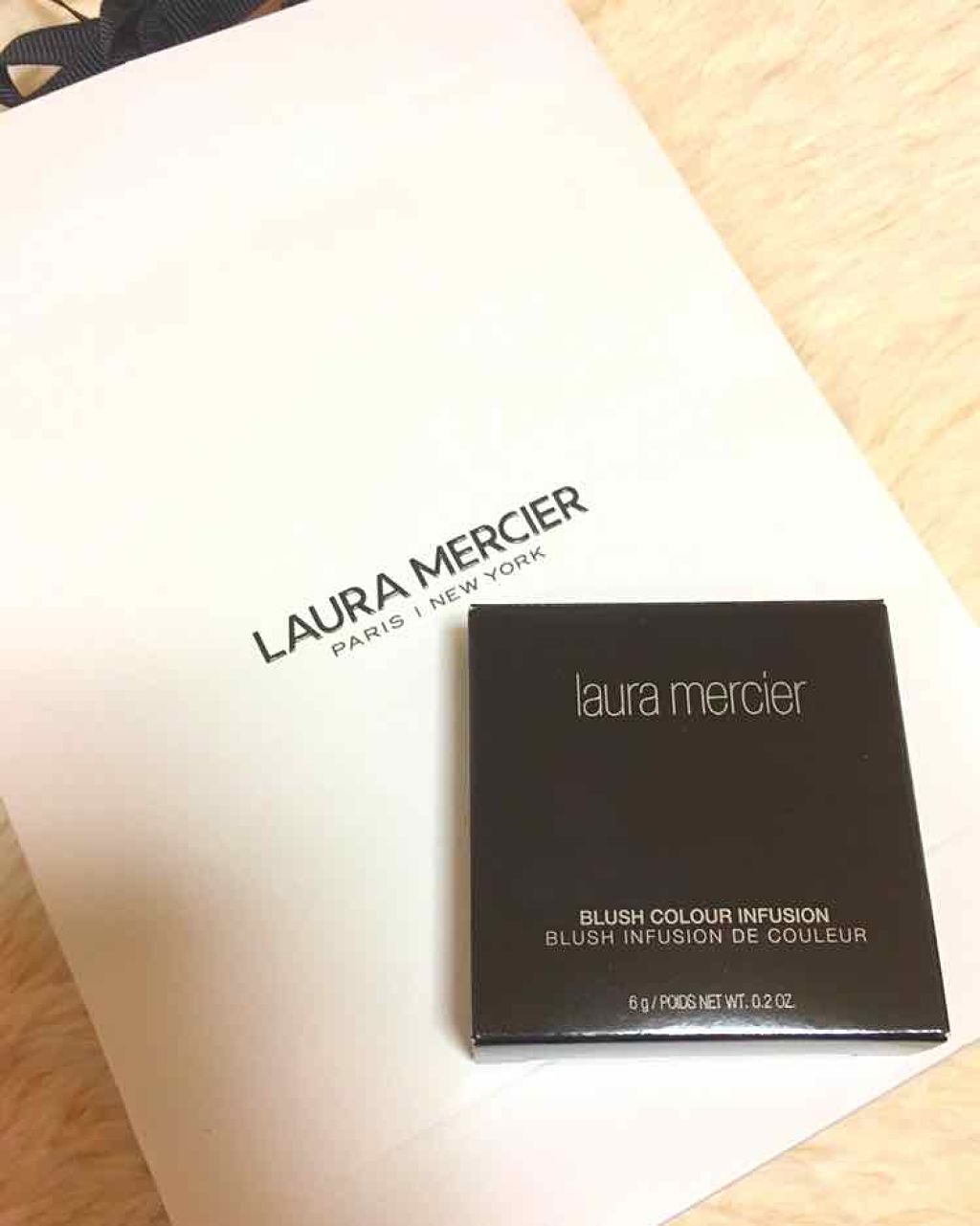 ブラッシュ カラー インフュージョン 06 チャイ/ローラ メルシエ/パウダーチークを使ったクチコミ（1枚目）