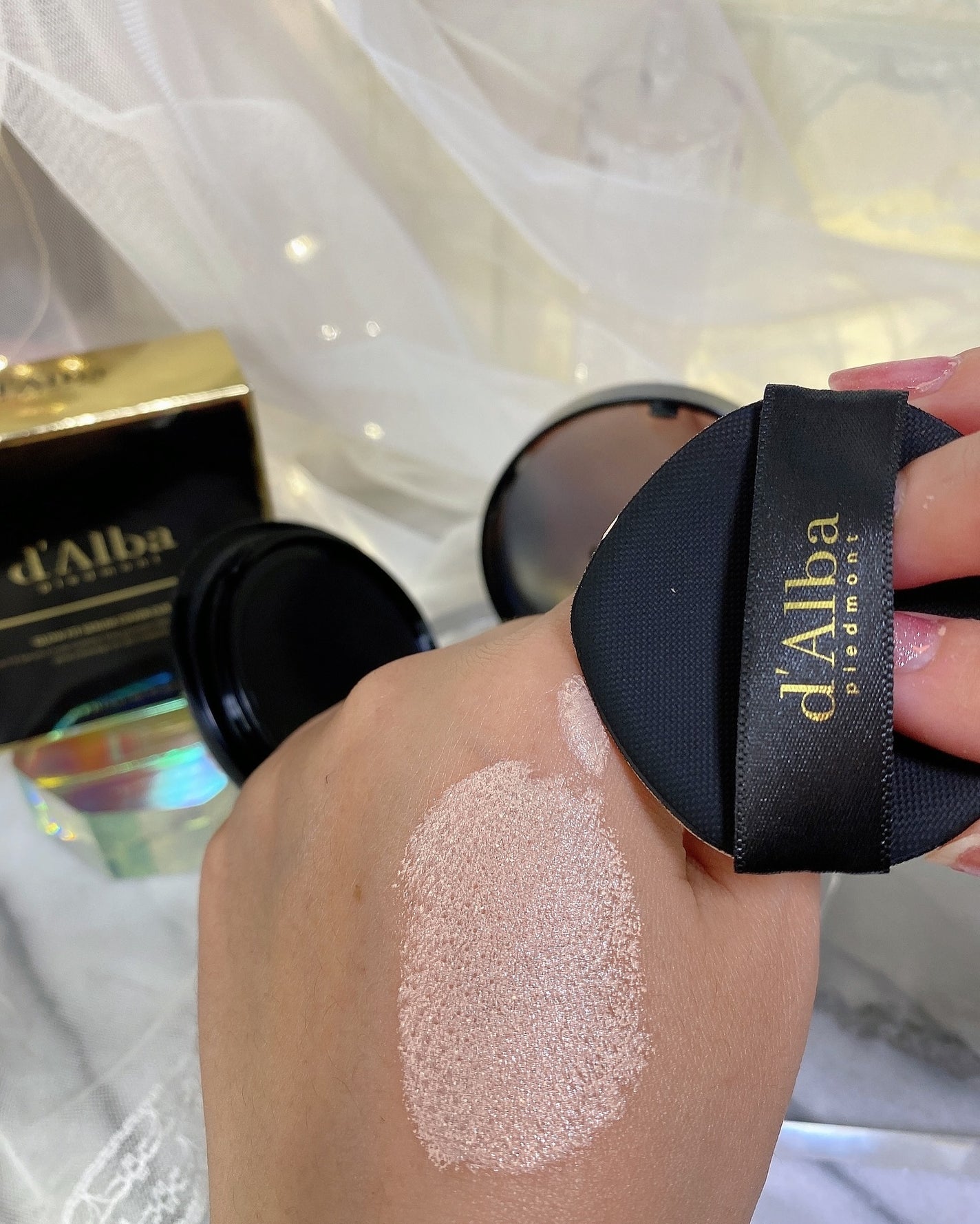 グロウフィットセラムカバークッション/ダルバ/クッションファンデーションを使ったクチコミ(5枚目)