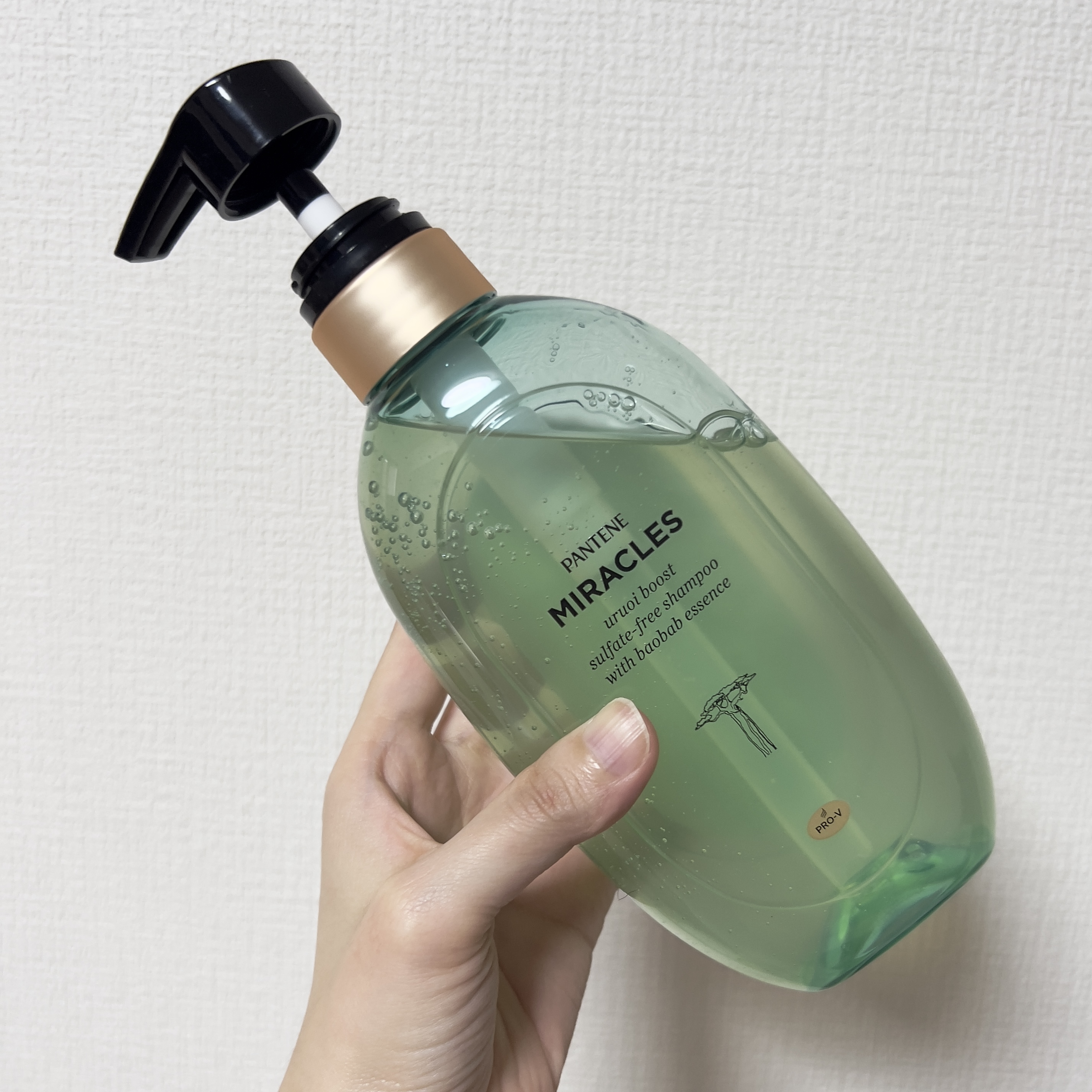 ミラクルズ うるおいブースト シャンプー/トリートメント/パンテーン/市販シャンプーを使ったクチコミ（2枚目）