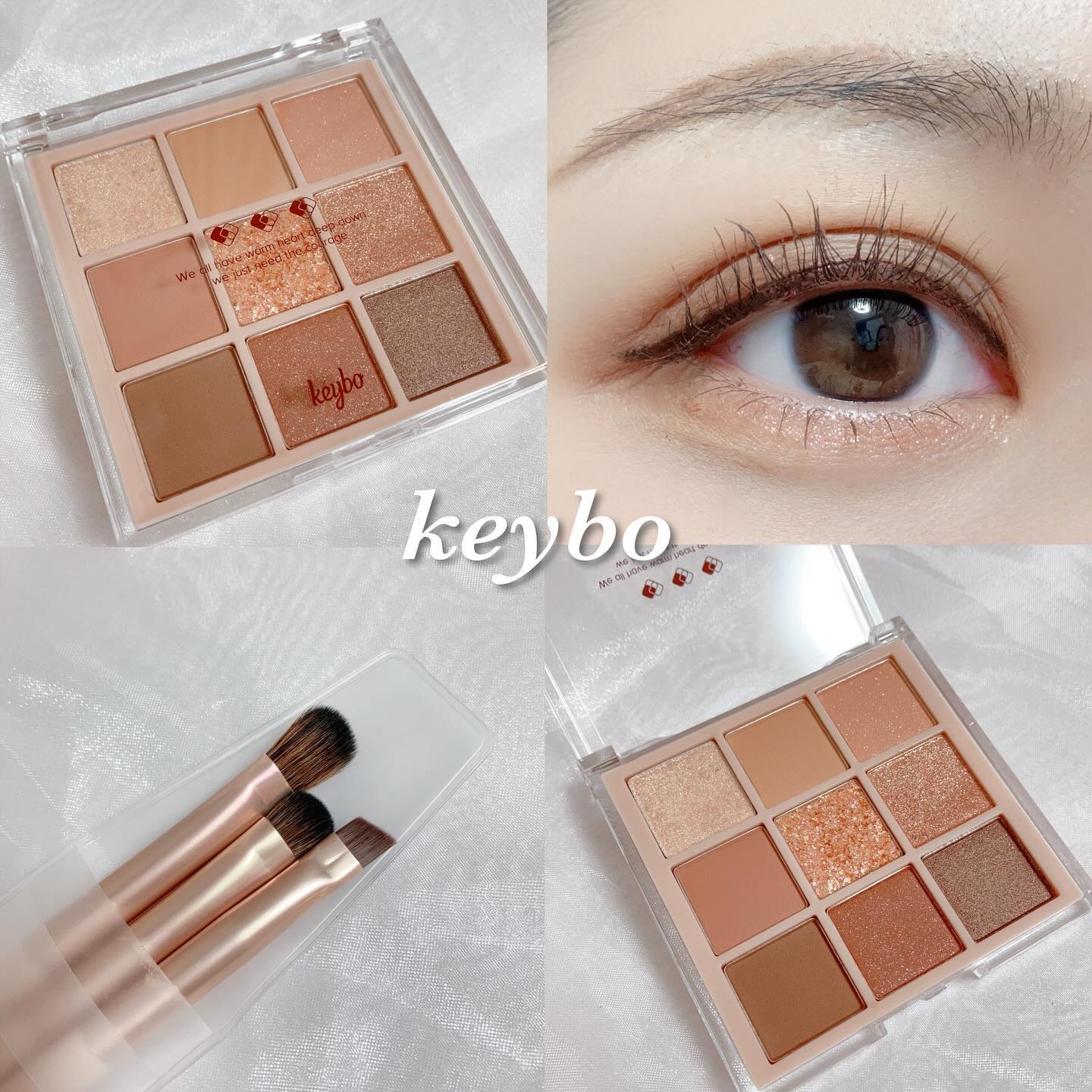 KEYBO FALL IN LOVE SHADOW PALETTE/keybo/アイシャドウパレットを使ったクチコミ（1枚目）