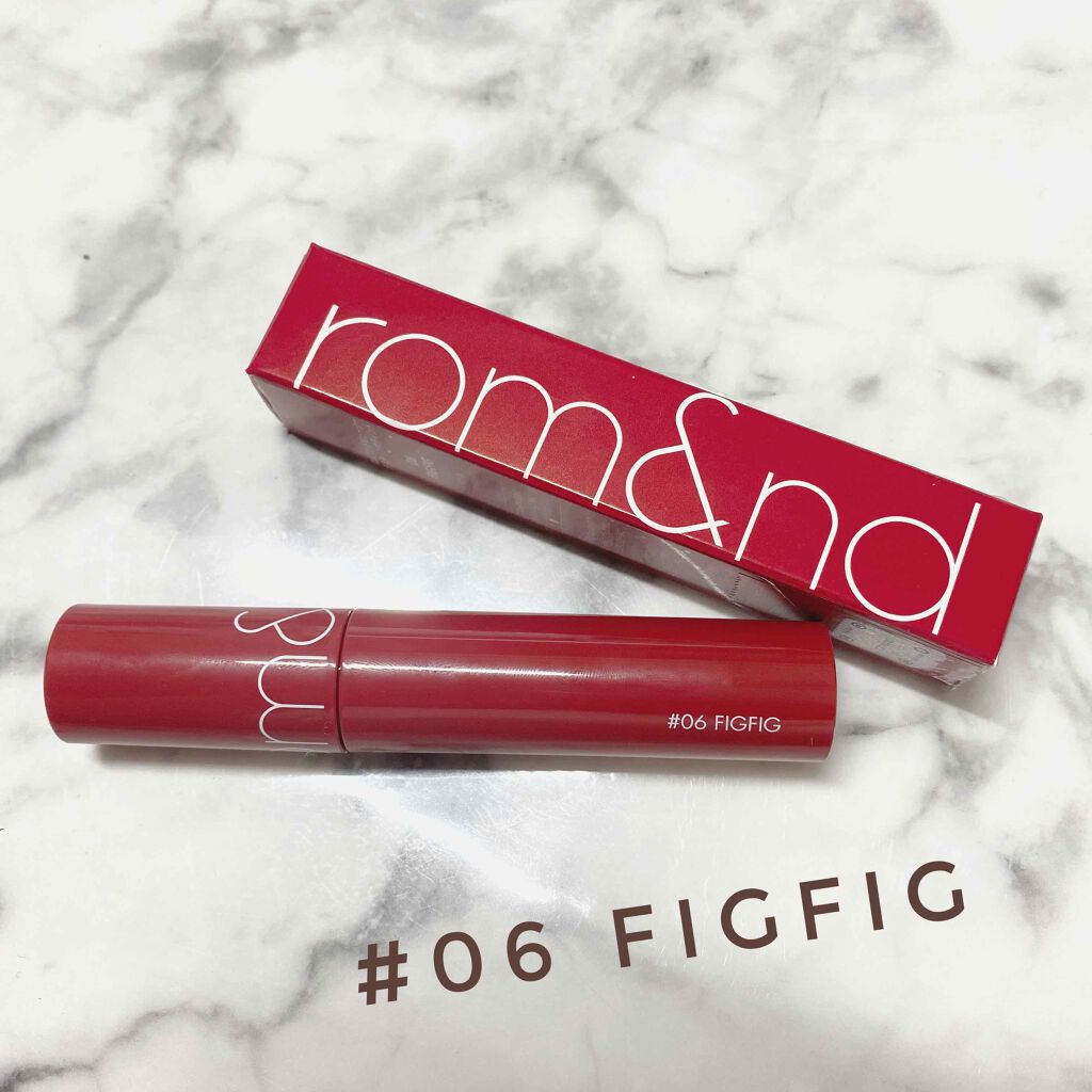 ジューシーラスティングティント/rom&nd/リップティントを使ったクチコミ(1枚目)