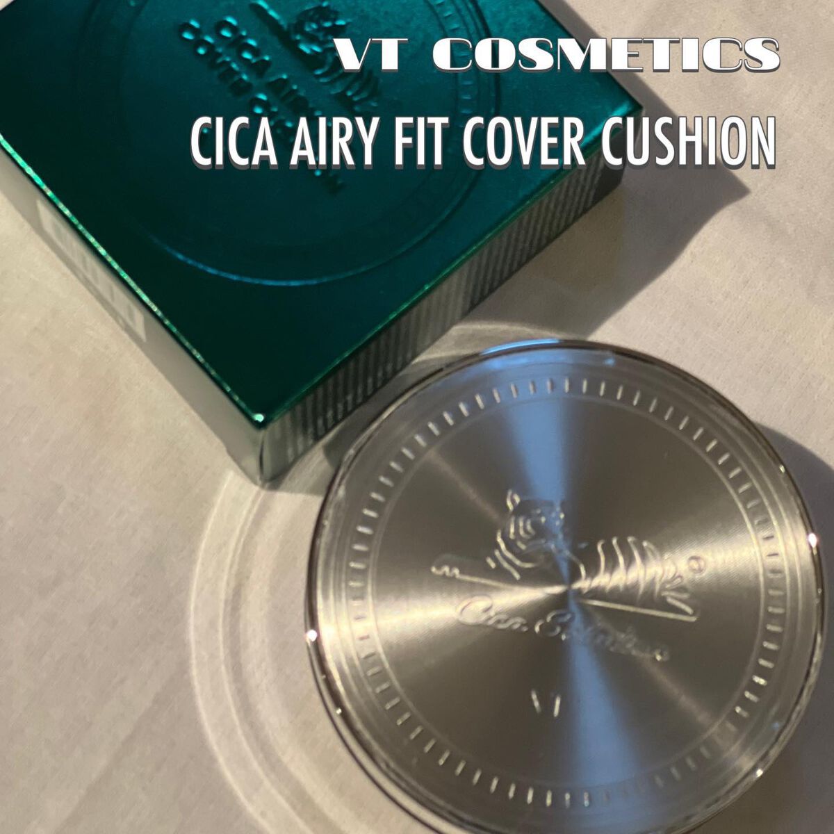 CICA エアリーフィットカバークッション/VT/クッションファンデーションを使ったクチコミ（1枚目）