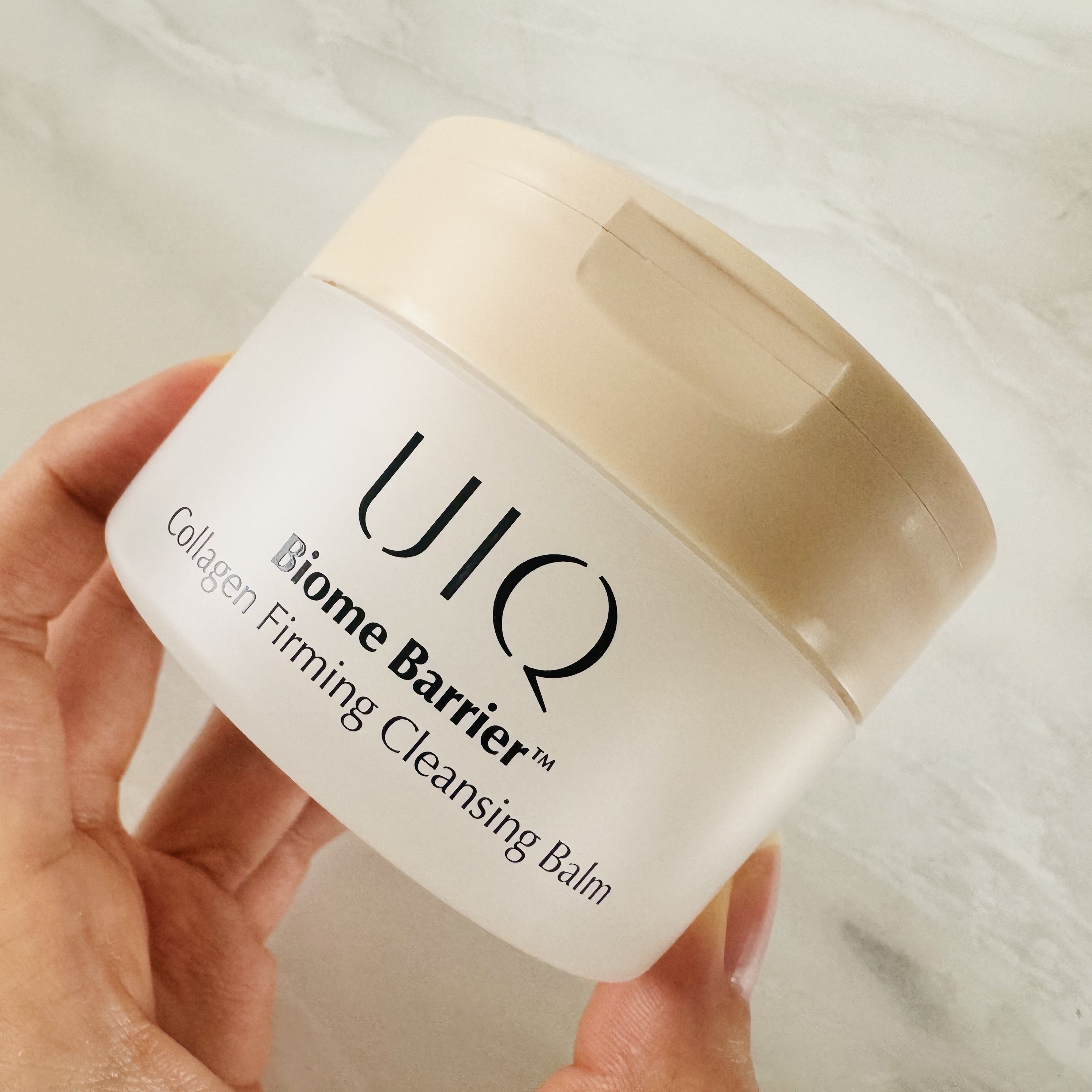 バイオームバリアコラーゲンファーミングクレンジングバーム/UIQ/クレンジングバームを使ったクチコミ（1枚目）