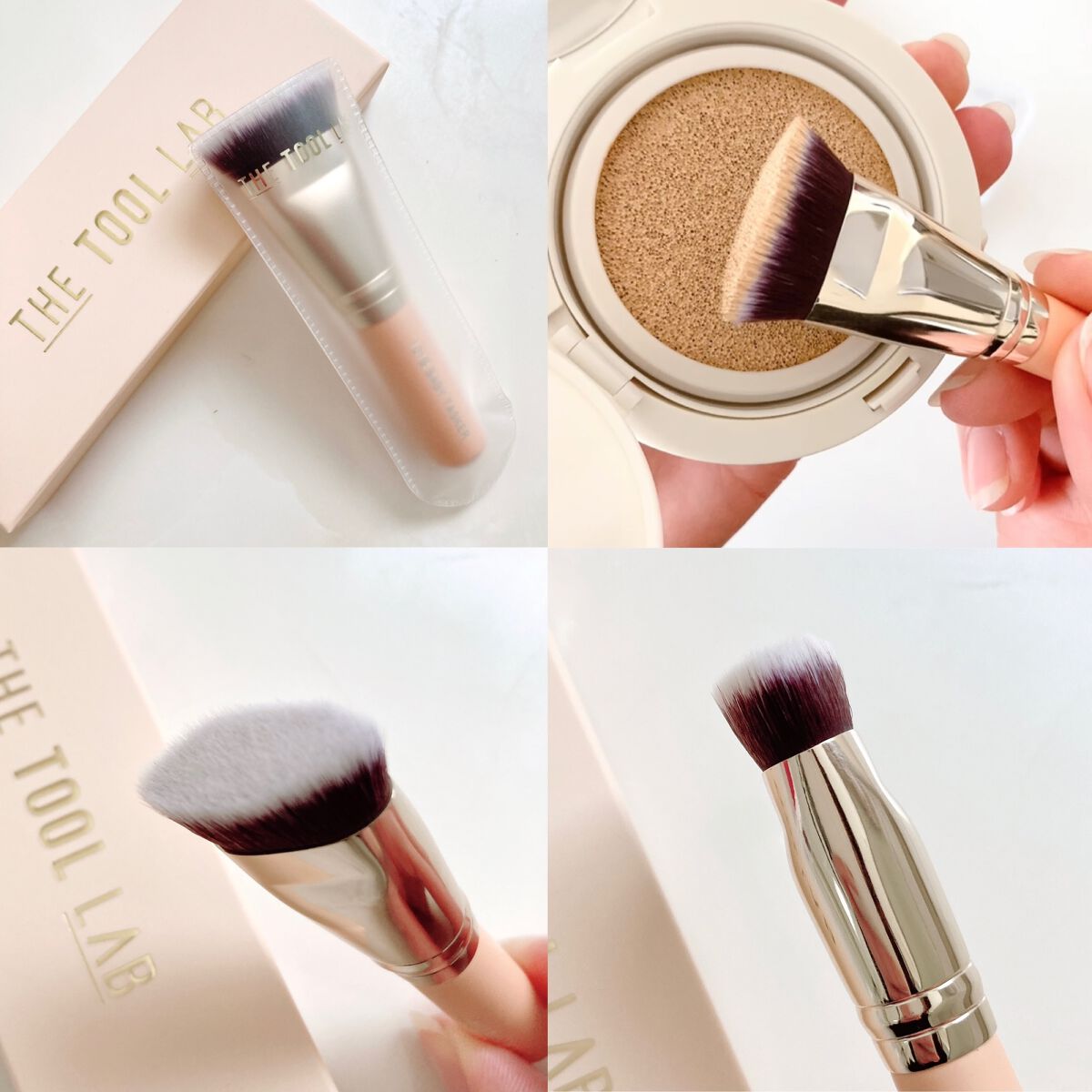 101B ベイビータスカー/THE TOOL LAB/メイクブラシを使ったクチコミ（3枚目）