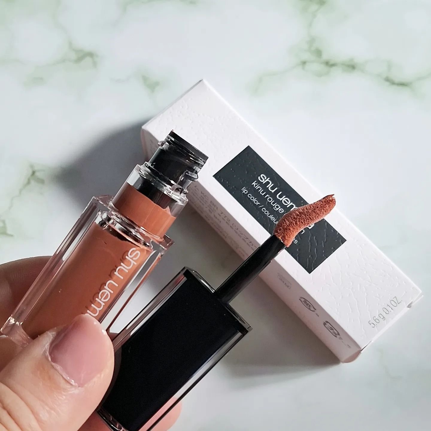 （旧）キヌルージュ クリーム/shu uemura/口紅を使ったクチコミ（2枚目）
