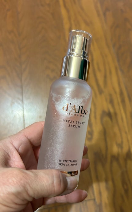 ダルバ ホワイトトリュフバイタルスプレーセラム/ダルバ/ミスト状化粧水を使ったクチコミ(5枚目)