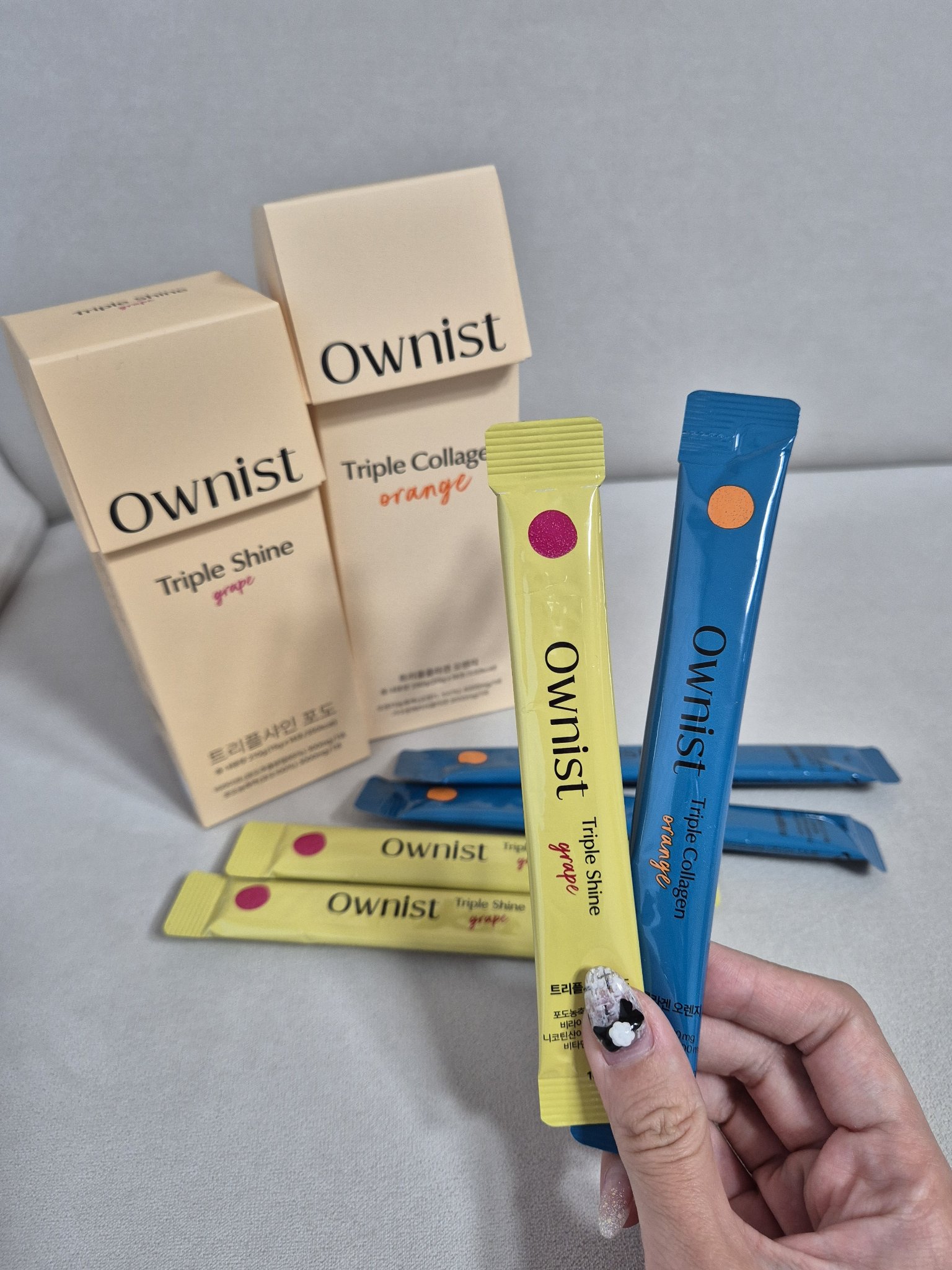 トリプルコラーゲン オレンジ/Ownist/美容サプリメントを使ったクチコミ（1枚目）