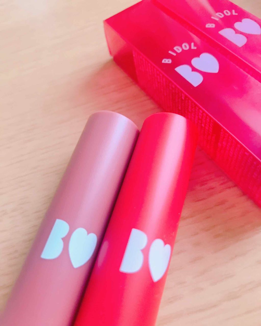 つやぷるリップR/b idol/口紅を使ったクチコミ（1枚目）