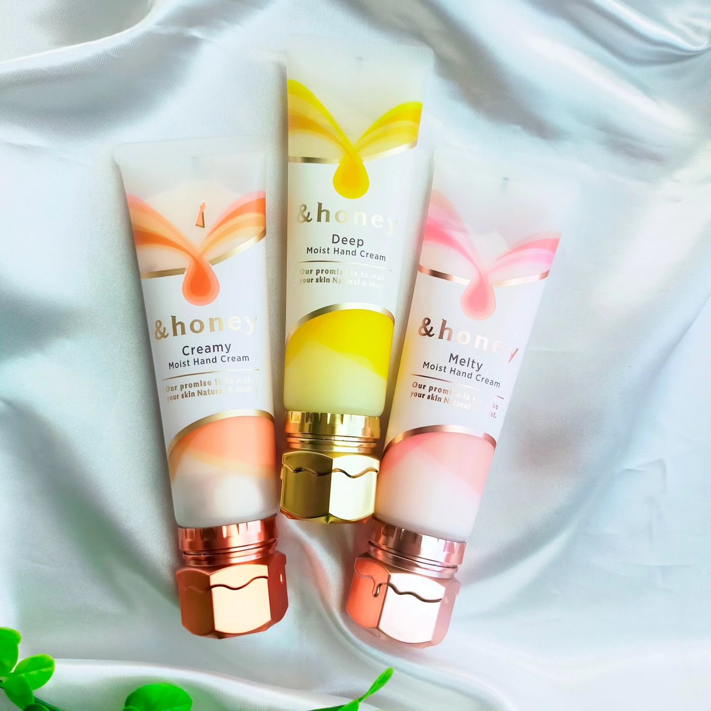 アンドハニー　クリーミーモイスト ハンドクリーム/&honey/ハンドクリームを使ったクチコミ（2枚目）