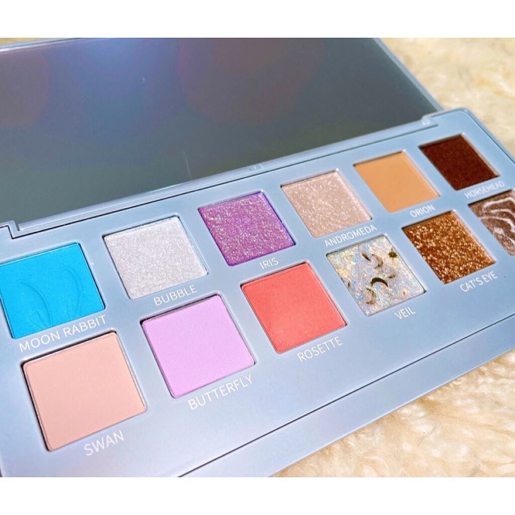エクスプローラ12色 動物アイシャドウパレット/PERFECT DIARY/アイシャドウパレットを使ったクチコミ(3枚目)