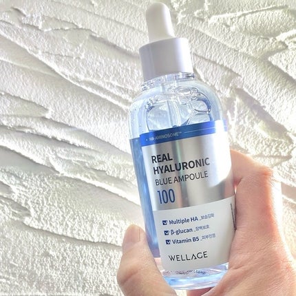 リアルヒアルロニックブルーアンプル 100/Wellage/美容液を使ったクチコミ(2枚目)