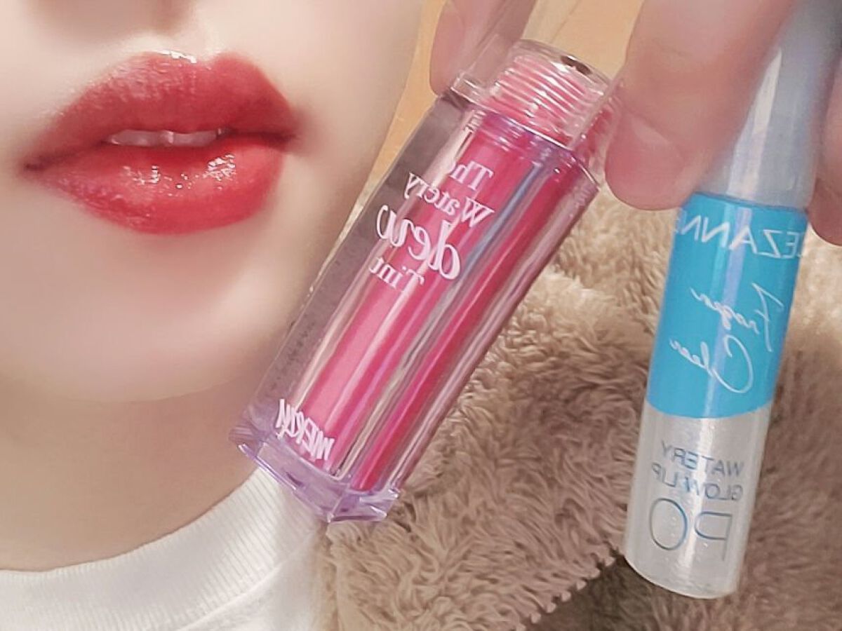 ザ ウォータリーデューティント WD7 ダスティーモヴ/MERZY/リップティントを使ったクチコミ（1枚目）