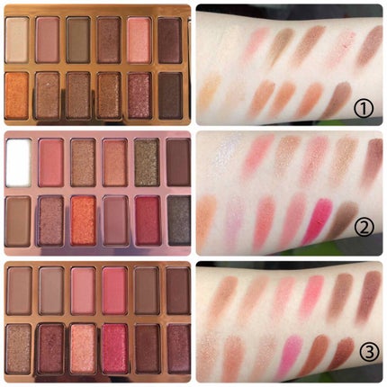 バレンタインボックス/VAVI MELLO/アイシャドウパレットを使ったクチコミ(2枚目)