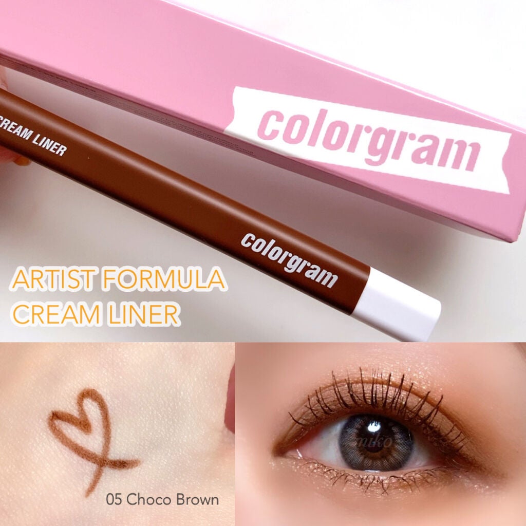 Artist Formula Cream Liner/Colorgram/ペンシルアイライナーを使ったクチコミ(1枚目)