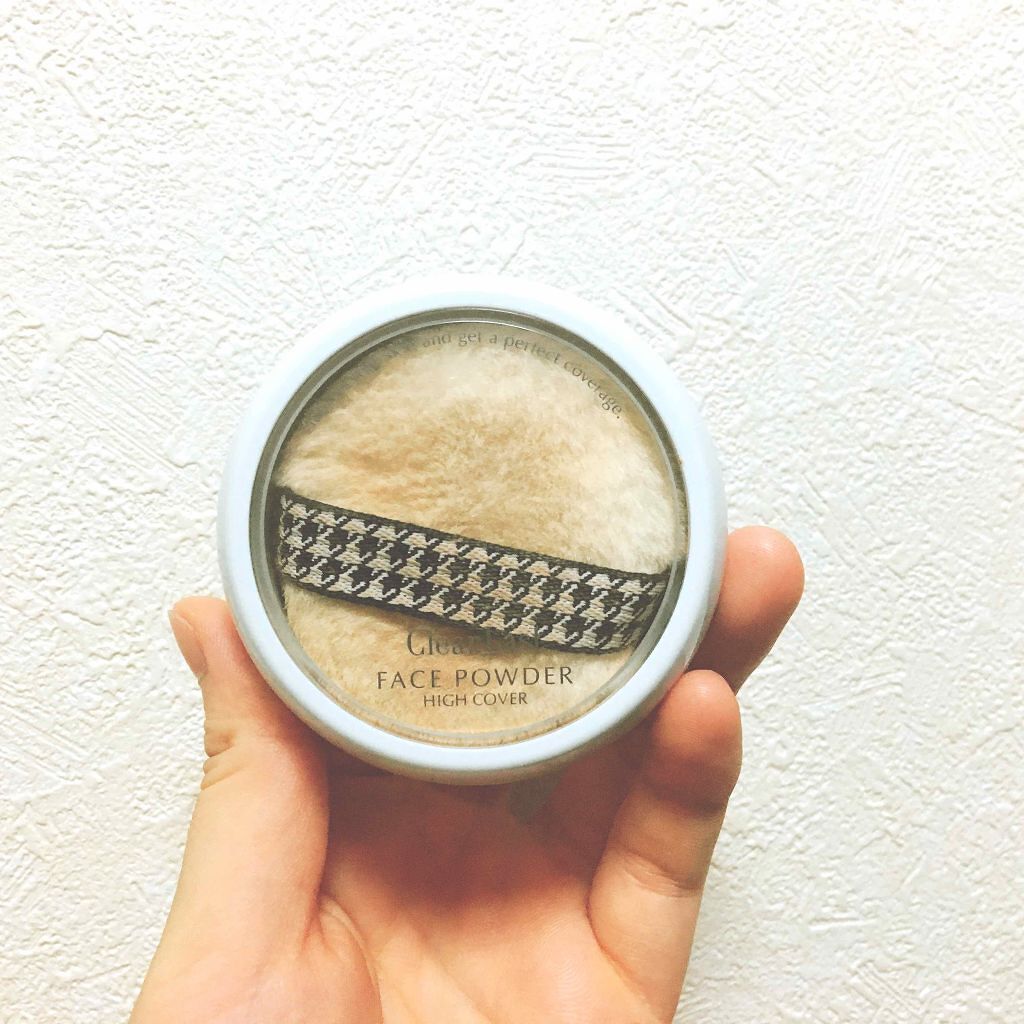 フェイスパウダー ハイカバー <キラ肌オークル>/クリアラスト/プレストパウダーを使ったクチコミ(1枚目)