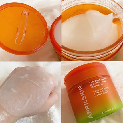 カロテンIPMP(TM) ブレミッシュカーミングセラムパッド/APRILSKIN/トナーパッドを使ったクチコミ(3枚目)