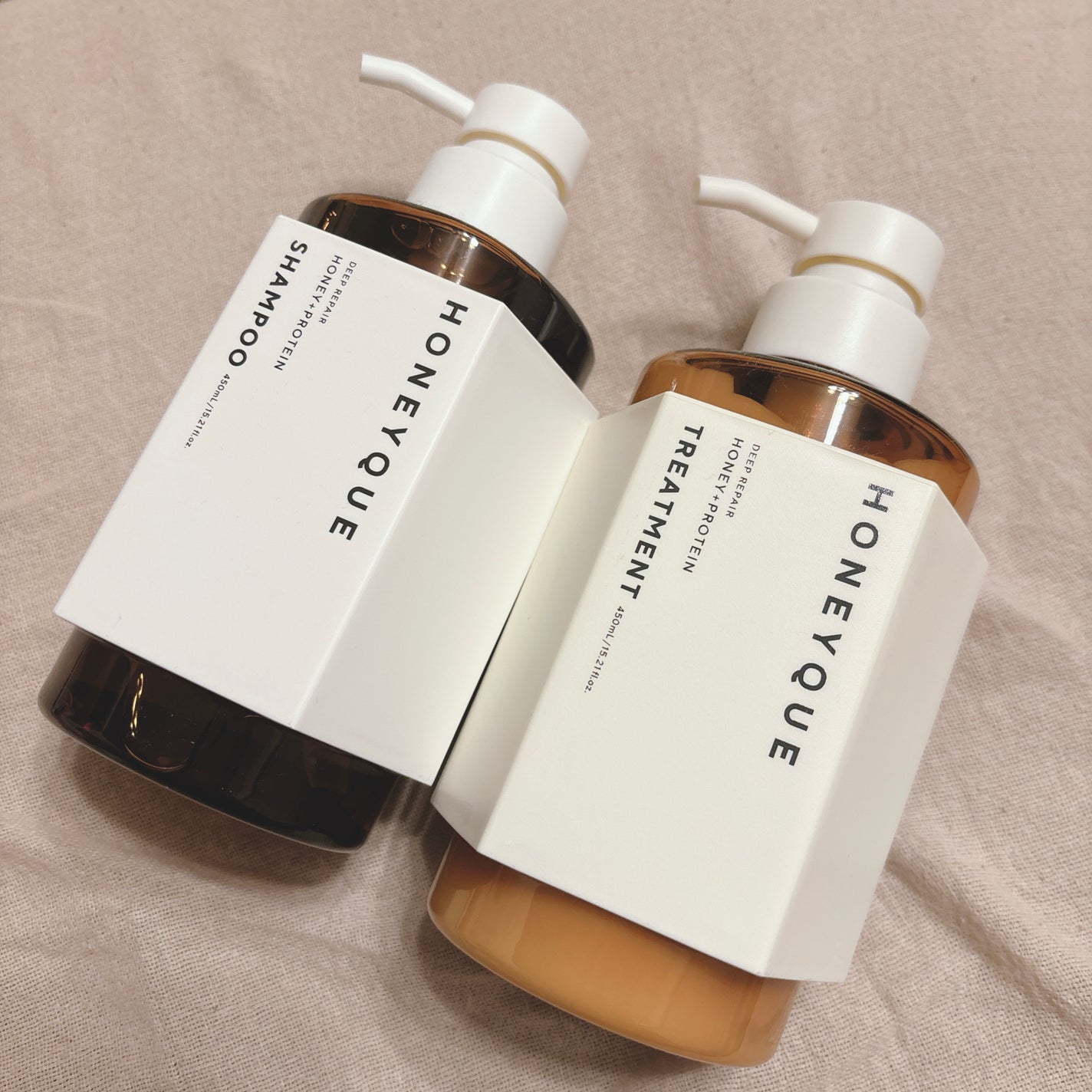 ディープリペア シャンプー モイスト/ヘアトリートメント モイスト/ハニーク/市販シャンプーを使ったクチコミ(2枚目)