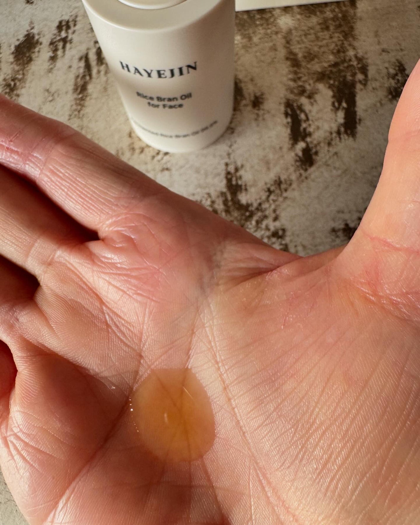 RICE BRAN OIL for face/HAYEJIN/フェイスオイルを使ったクチコミ(4枚目)