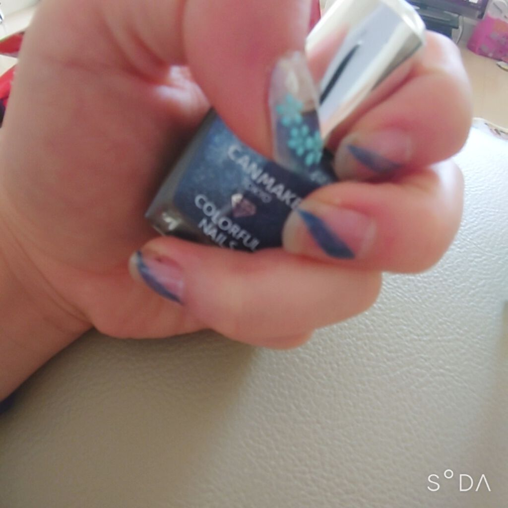 カラフルネイルズ/キャンメイク/マニキュアを使ったクチコミ（1枚目）