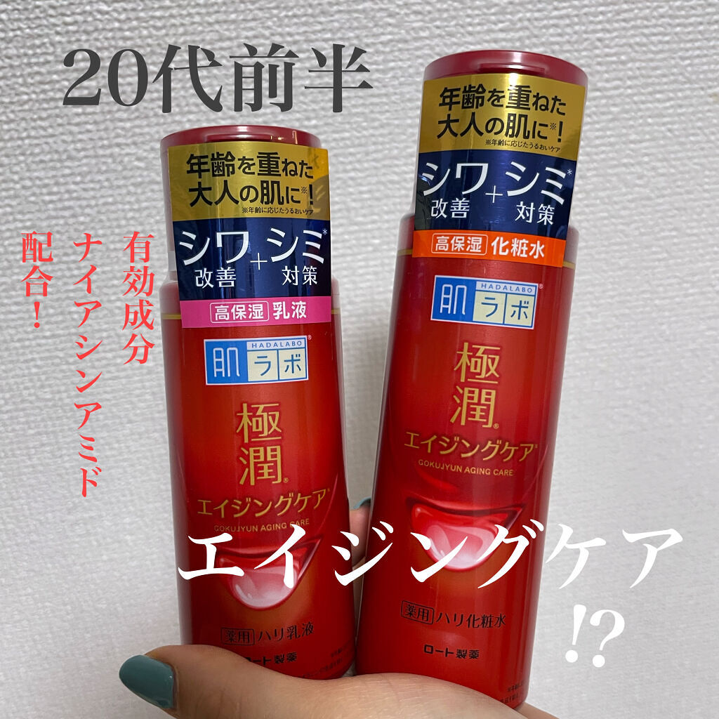 極潤 薬用ハリ化粧水【医薬部外品】/肌ラボ/化粧水を使ったクチコミ（1枚目）