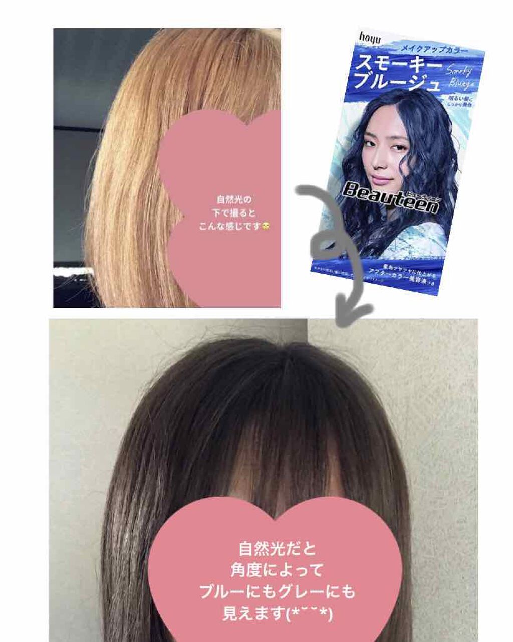 メイクアップカラー/ビューティーン/ヘアカラーを使ったクチコミ(1枚目)