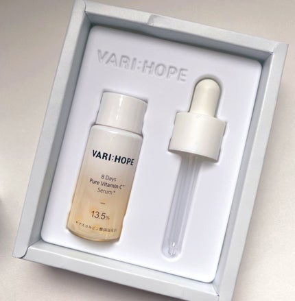 8デイズピュアビタミンCアンプル/VARI:HOPE/美容液を使ったクチコミ(1枚目)