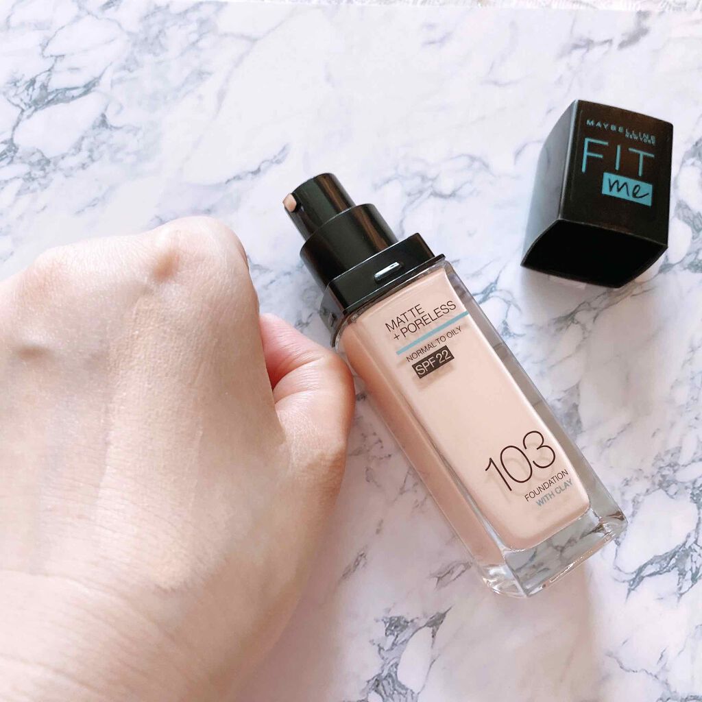 フィットミー リキッドファンデーション R/MAYBELLINE NEW YORK/リキッドファンデーションを使ったクチコミ(2枚目)