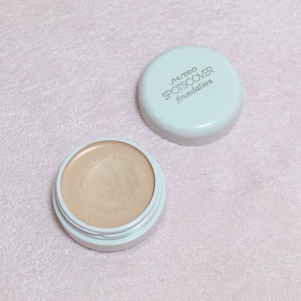 スポッツカバー ファウンデイション/SHISEIDO/クリームコンシーラーを使ったクチコミ(1枚目)
