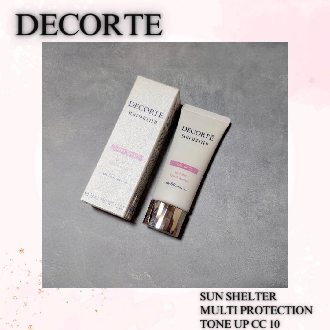サンシェルター マルチ プロテクション トーンアップCC/DECORTÉ/化粧下地を使ったクチコミ(1枚目)