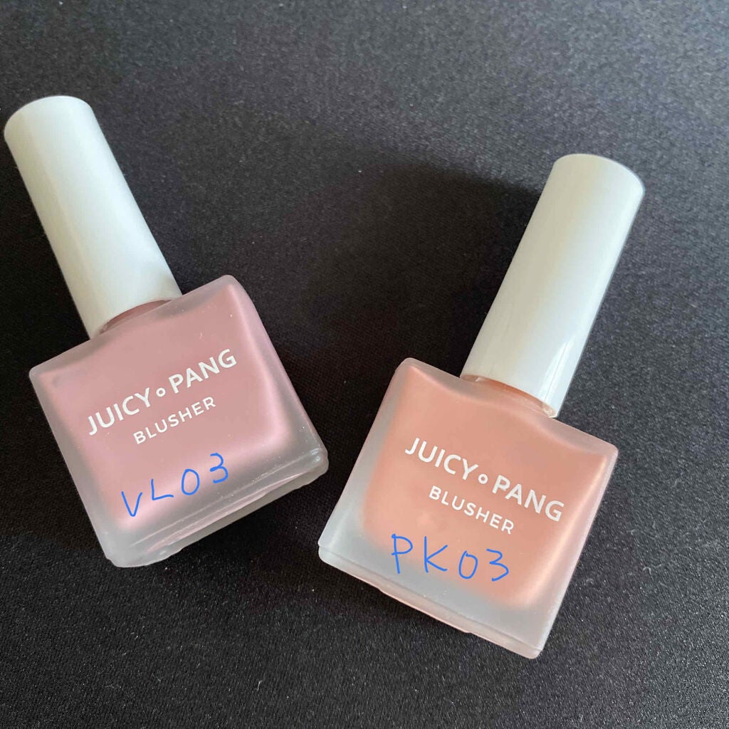 ジューシー パン ウォーター ブラッシャー/A’pieu/リキッドチークを使ったクチコミ(2枚目)