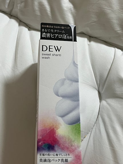 スイートシャンティウォッシュ/DEW/洗顔フォームを使ったクチコミ(1枚目)