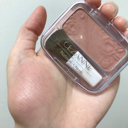 ナチュラル チークN/CEZANNE/パウダーチークを使ったクチコミ(5枚目)