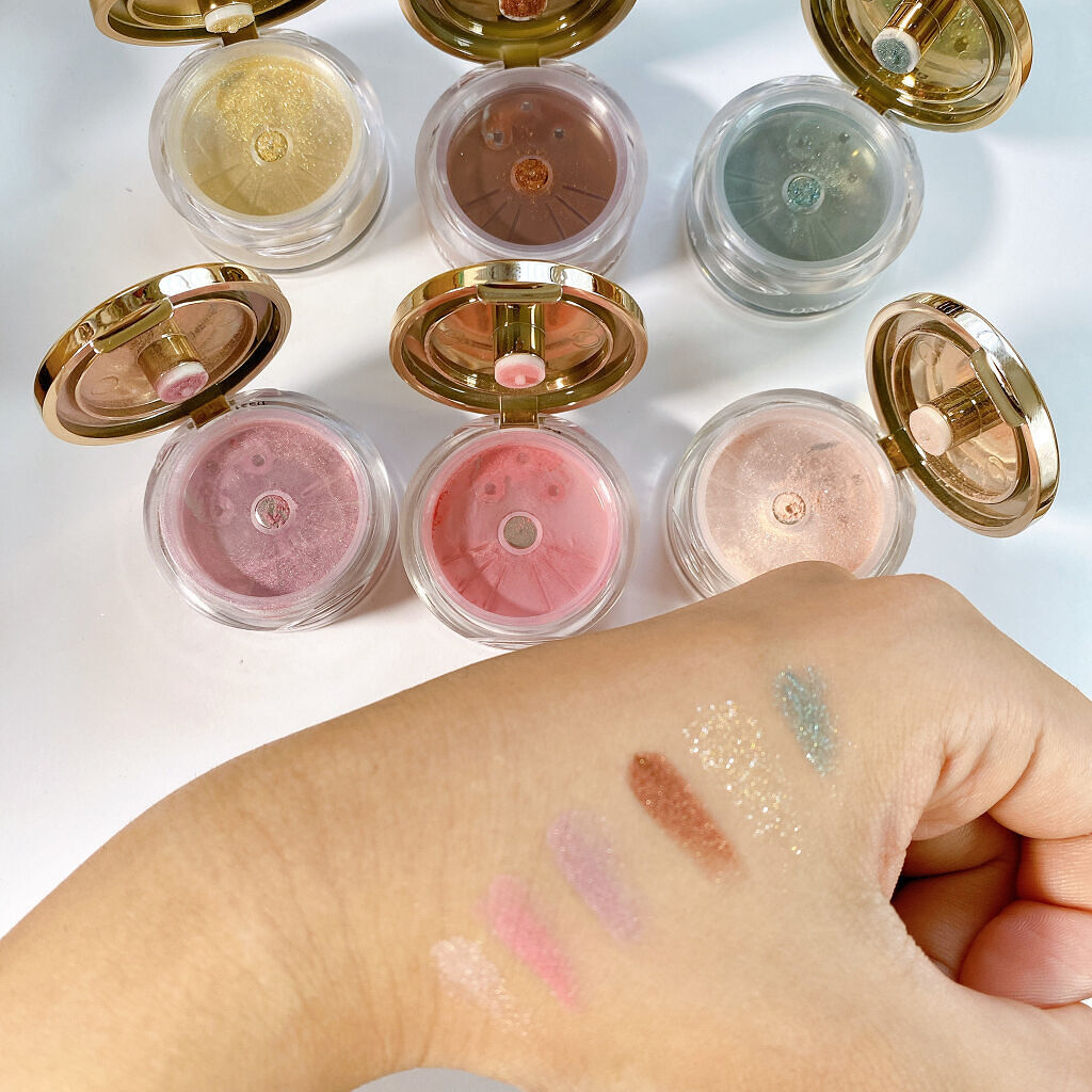 ミネラルピグメント カルサイト(限定1色)/ONLY MINERALS/単色アイシャドウを使ったクチコミ（2枚目）