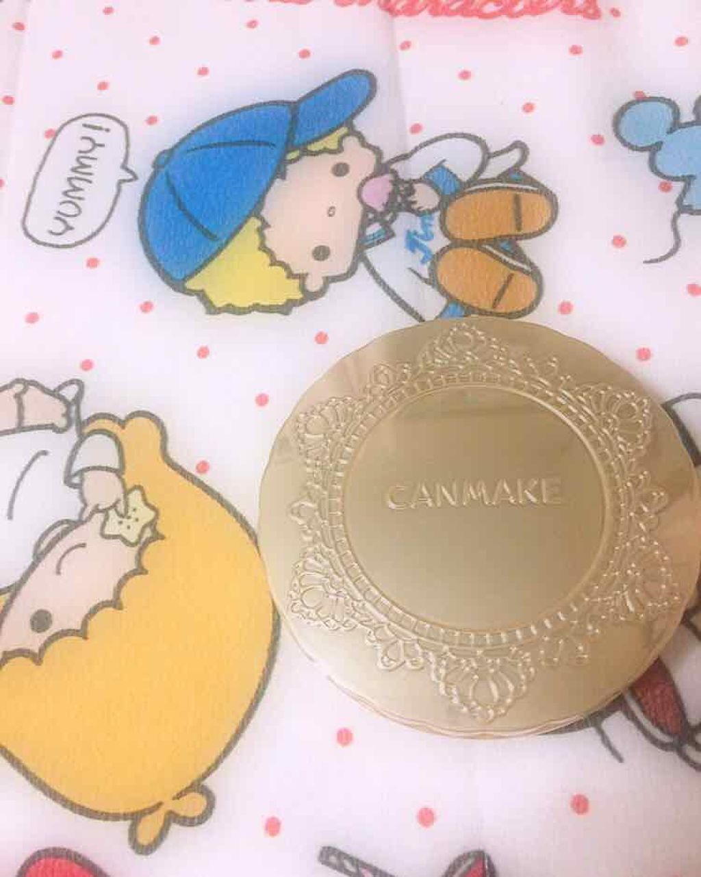 【旧品】マシュマロフィニッシュパウダー/キャンメイク/プレストパウダーを使ったクチコミ(1枚目)