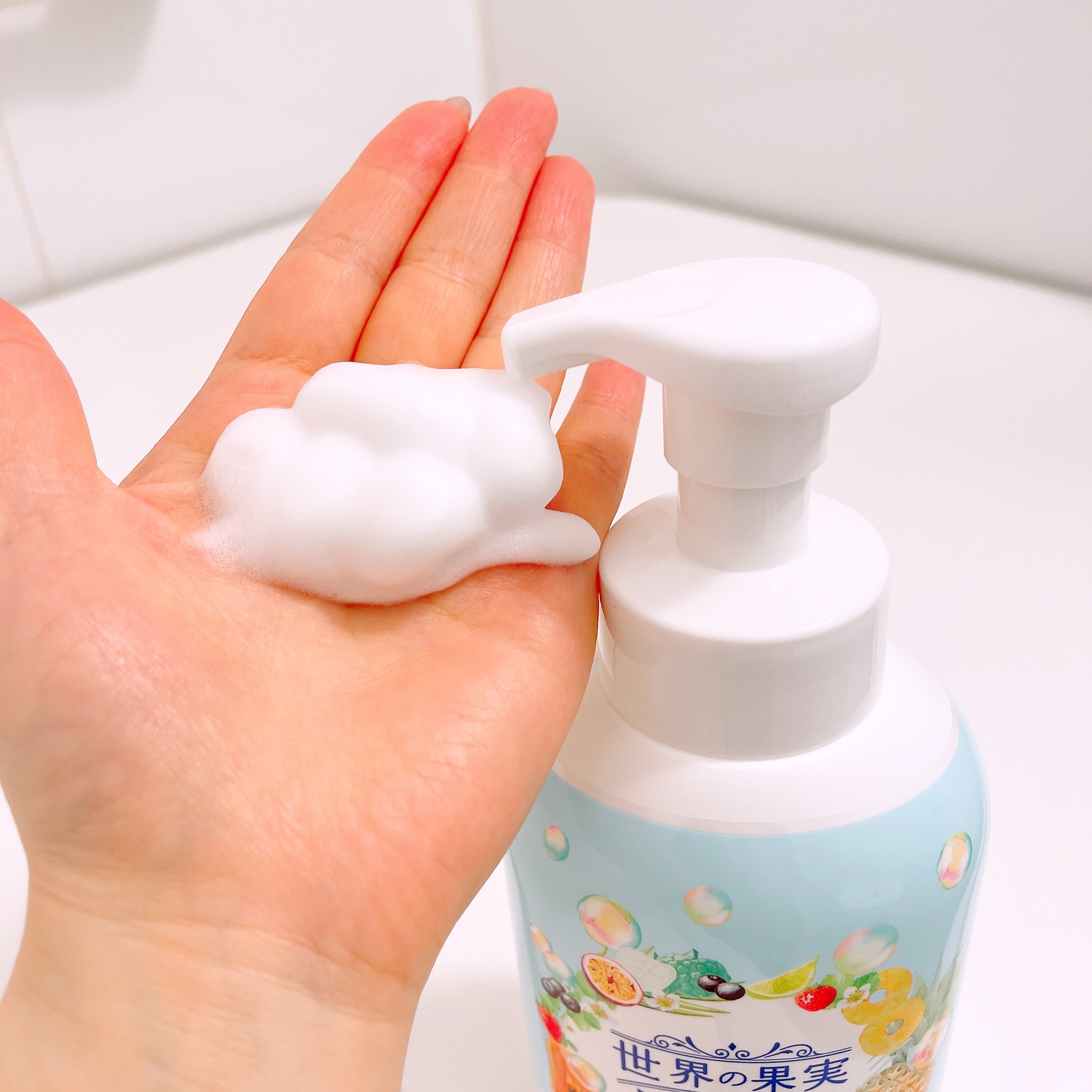 世界の果実 すっきり泡洗顔/世界の果実/泡洗顔を使ったクチコミ（3枚目）