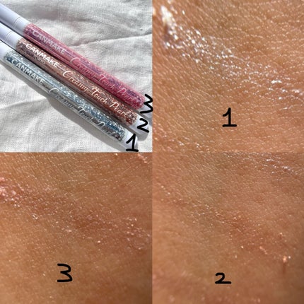 クリーミータッチパール/キャンメイク/ペンシルアイライナーを使ったクチコミ(2枚目)