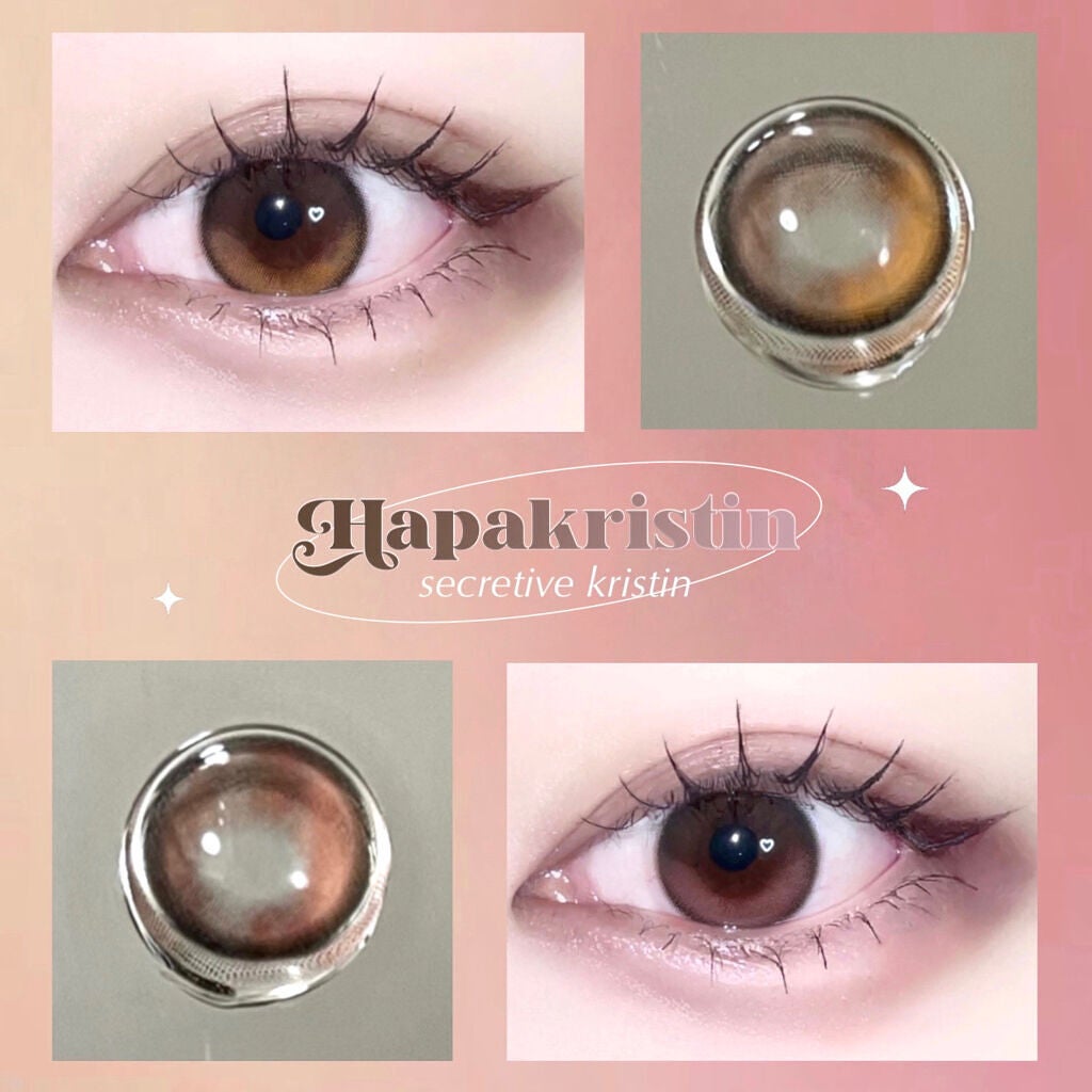 Secretive Kristen/Hapa kristin/カラーコンタクトレンズを使ったクチコミ(1枚目)