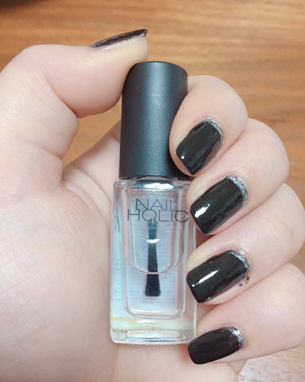 ITGグリッターネイル/DAISO/マニキュアを使ったクチコミ(3枚目)