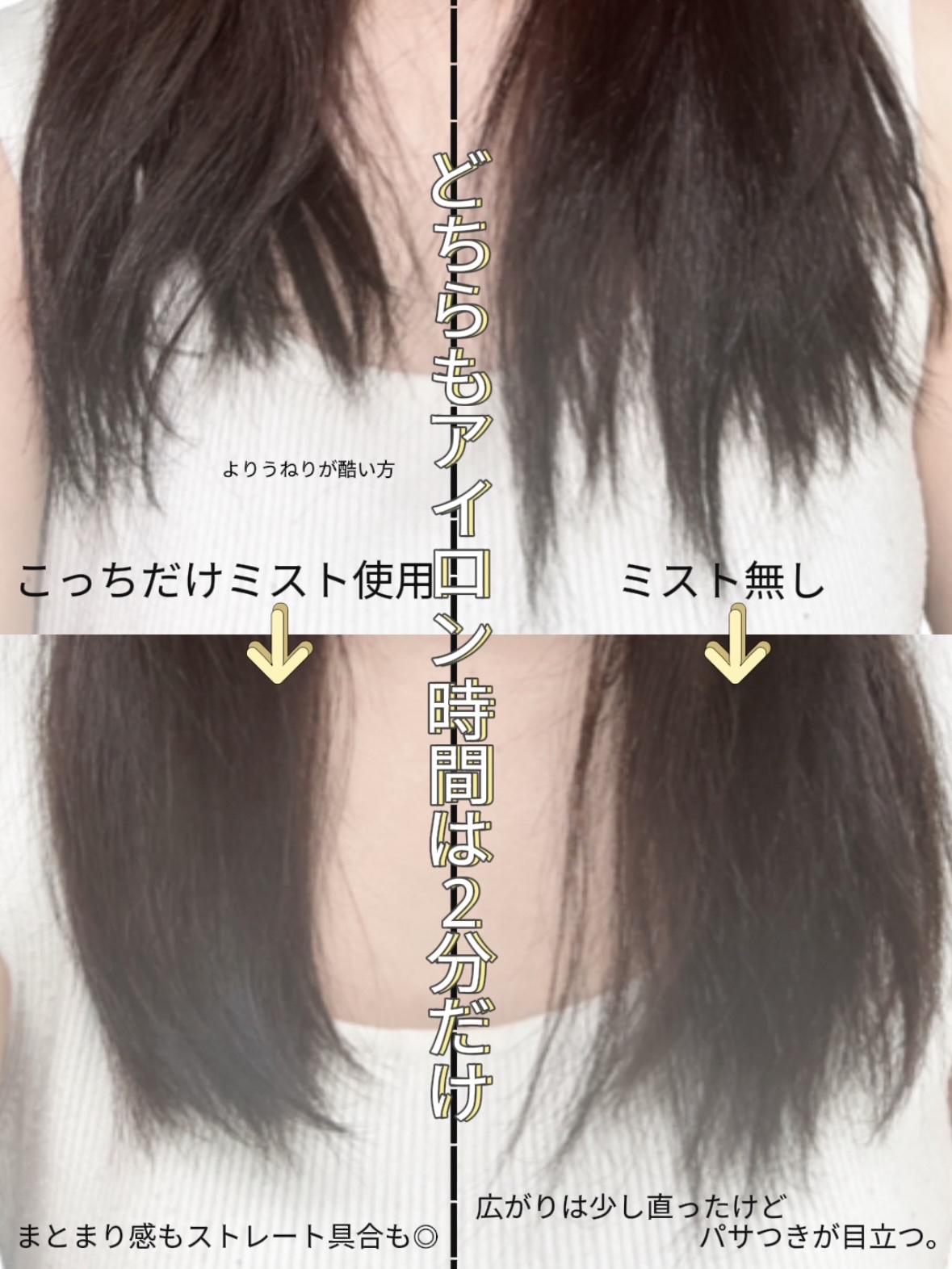 リペアブローミスト　/ディアボーテ/アウトバストリートメントを使ったクチコミ（2枚目）