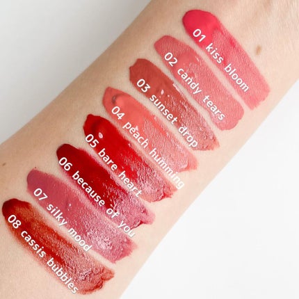 ジルスチュアート ブルームドロップ リップ&チーク シフォン/JILL STUART/リキッドチークを使ったクチコミ(4枚目)