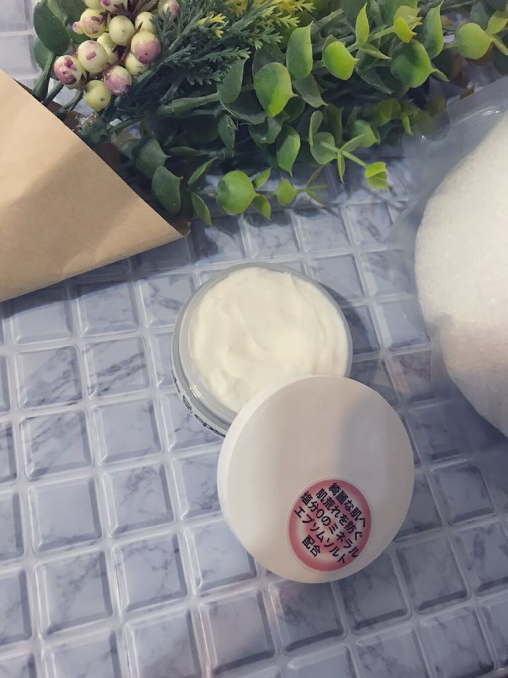 エプソムソルトクリーム/sea crystals/ボディクリームを使ったクチコミ（1枚目）