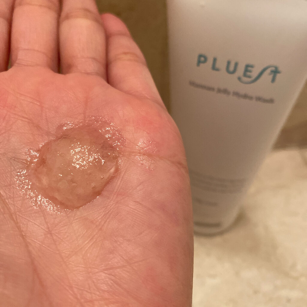 マンナンジェリーハイドロウォッシュ/PLUEST/洗顔料を使ったクチコミ（2枚目）