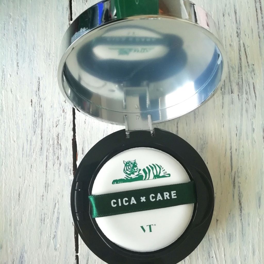 CICAレッドネスカバークッション/VT/クッションファンデーションを使ったクチコミ(3枚目)