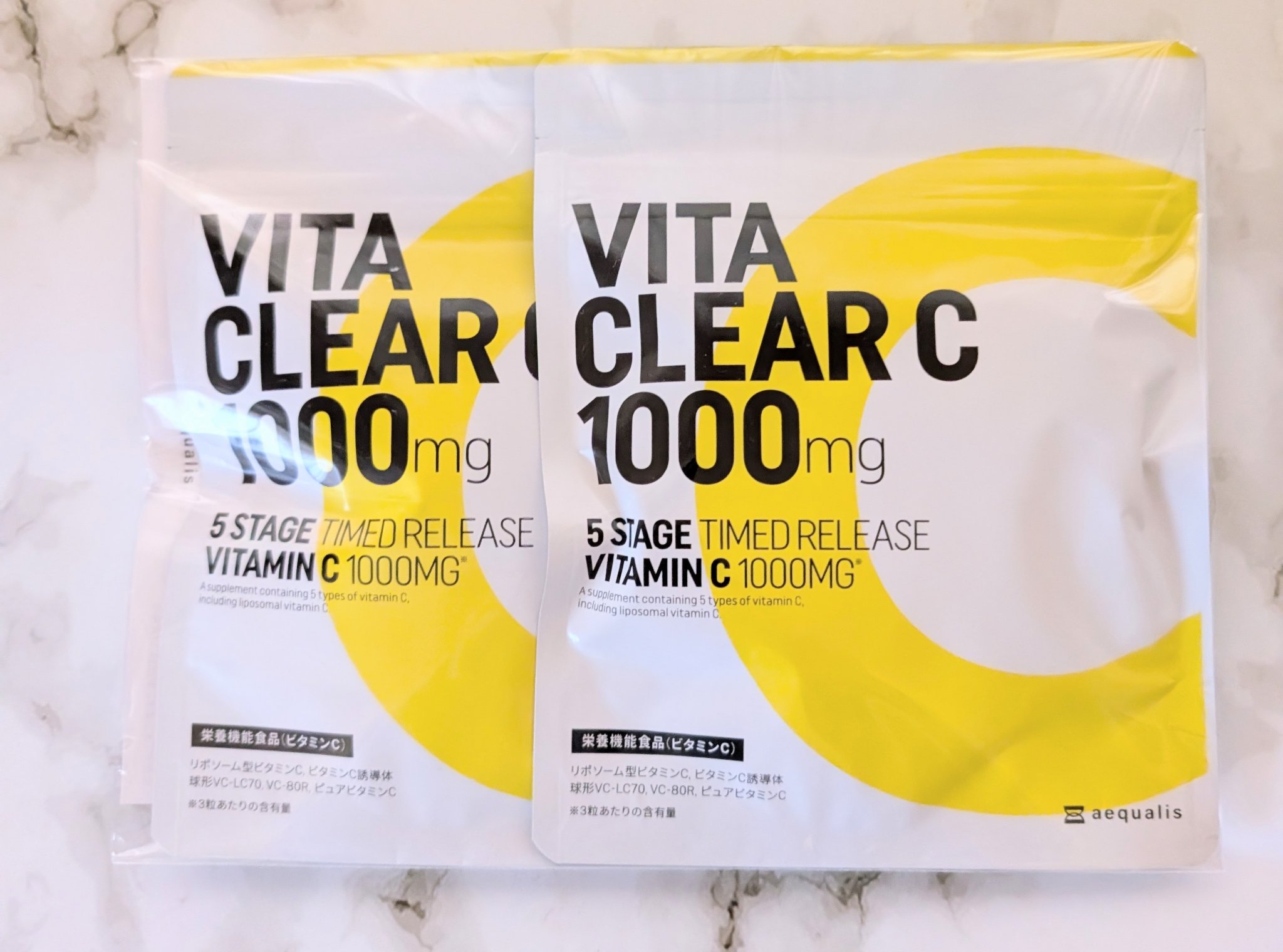 ビタクリアC/aequalis/美容サプリメントを使ったクチコミ（1枚目）