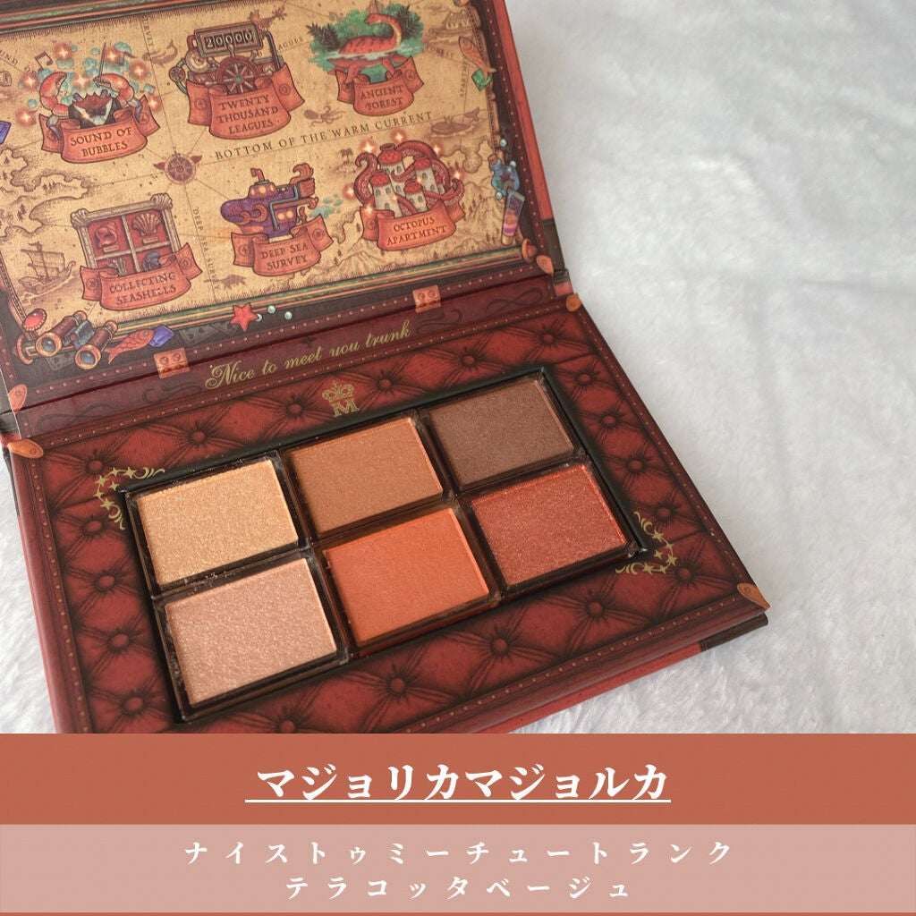 ナイストゥミーチュートランク/MAJOLICA MAJORCA/アイシャドウパレットを使ったクチコミ(1枚目)