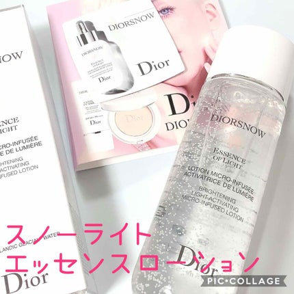 スノー ライト エッセンス ローション (薬用化粧水) (医薬部外品)/Dior/化粧水を使ったクチコミ(1枚目)
