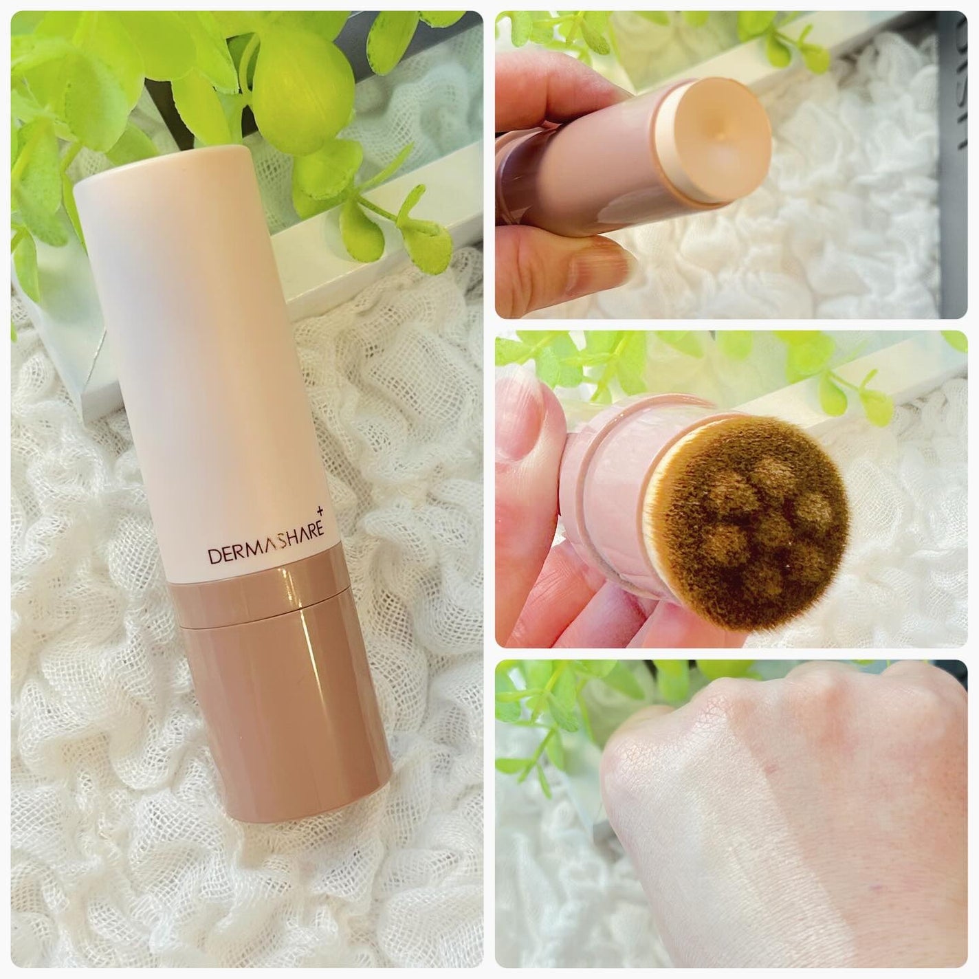 ヴィーガンナチュラルカバースティックファンデーション/DERMASHARE/その他ファンデーションを使ったクチコミ(2枚目)