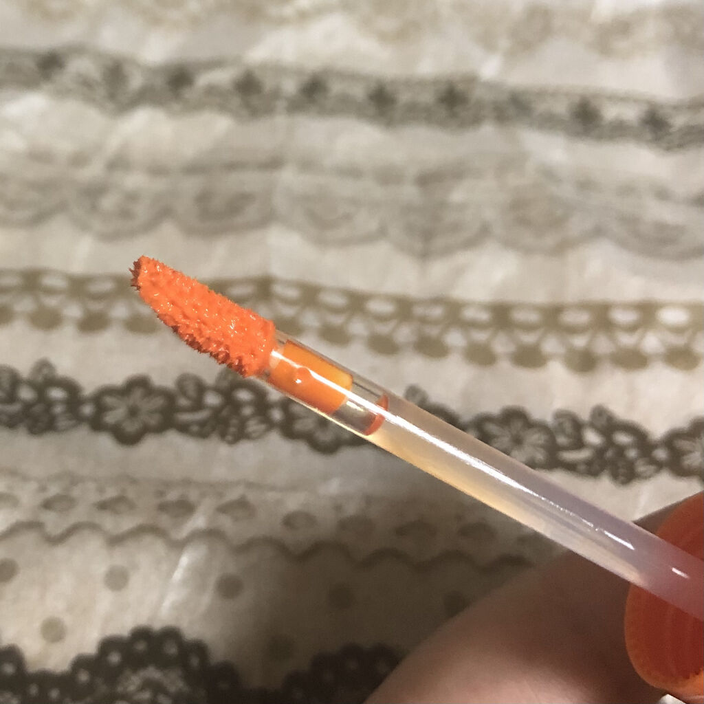 ジューシーラスティングティント/rom&nd/リップティントを使ったクチコミ（2枚目）